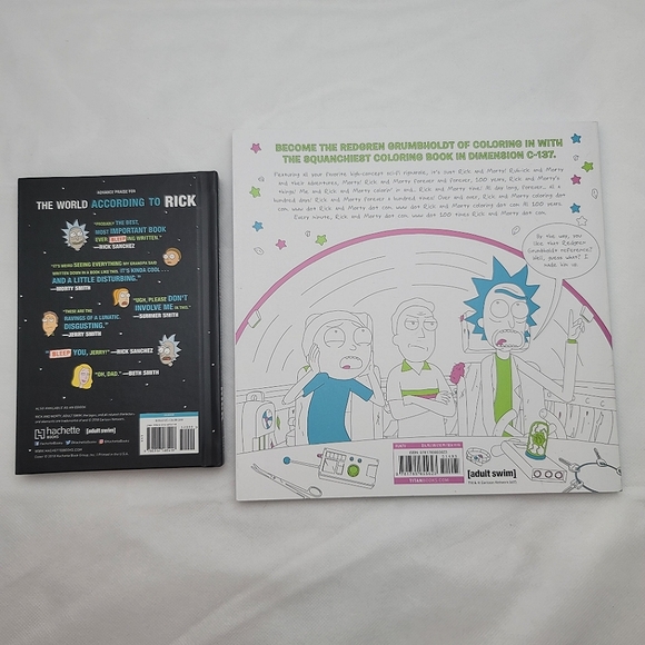 Adult Swim | Art | Rick And Morty Official Coloring Book And The World